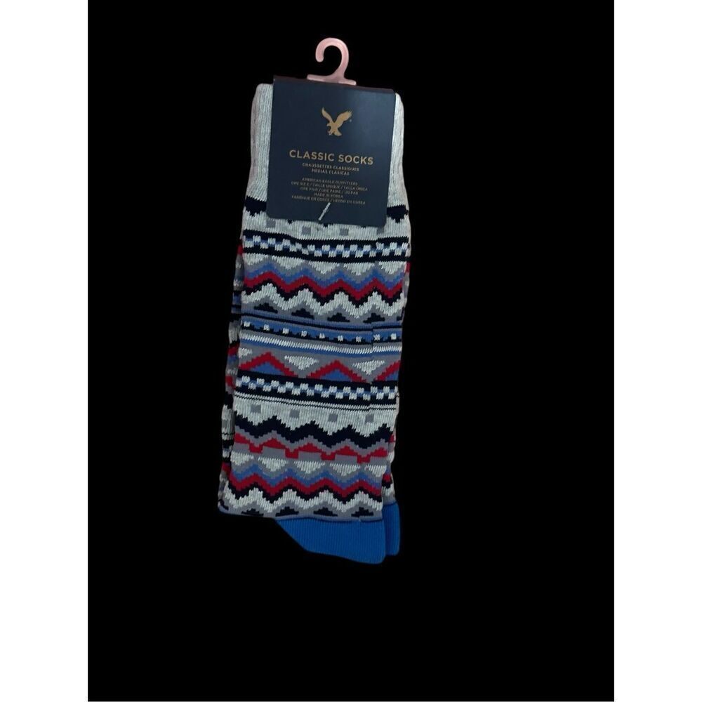 NEW ON WITH TAGS AEROPOSTALE Fair Isle Crew Socks fun pattern Socks Gifts Decors